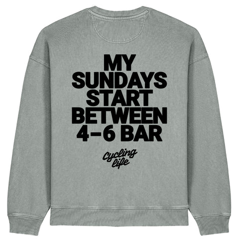 4-6 Bar Cycling Life Sweatshirt | Oversize