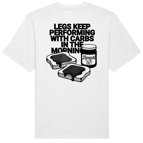 Legs Keep Performing Nougat Edition T-Shirt | Oversize, Classic & Cropped