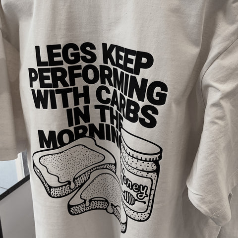 Legs Keep Performing Honig Edition T-Shirt | Oversize, Classic & Cropped