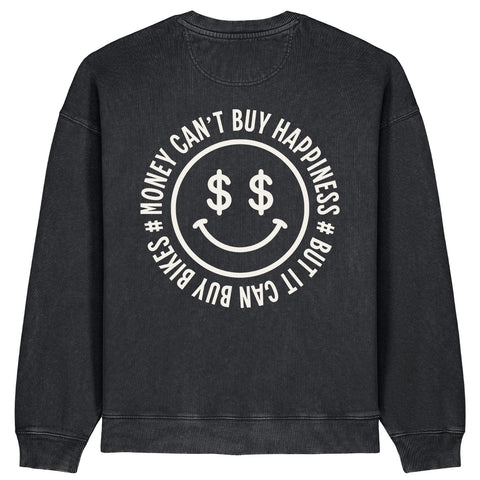 Money can't buy Happiness, but it can buy Bikes Sweatshirt | Oversize