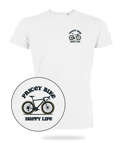 Pricey Bike Happy Life Shirt Jungs