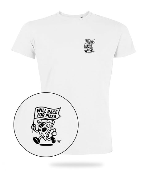 Will Race For Pizza Shirt Jungs