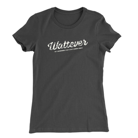 Wattever T-Shirt Mädels Dunkelgrau