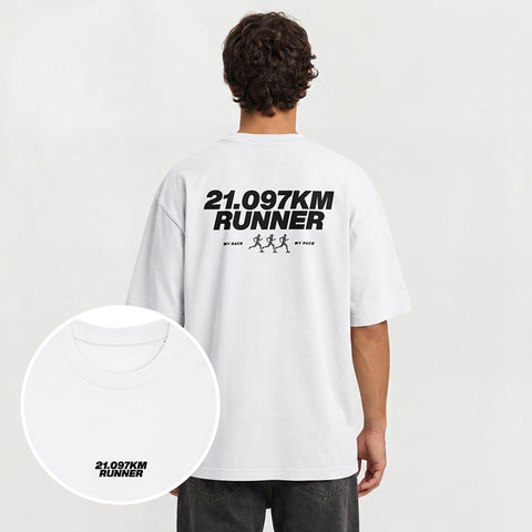 21km Runner T-Shirt Oversize