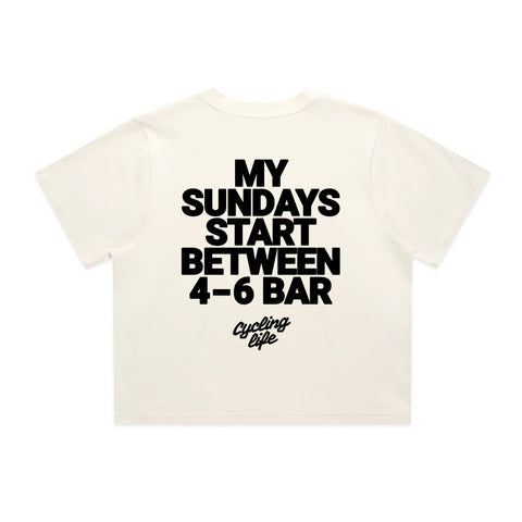4-6 Bar Cycling Life T-Shirt | Oversize, Classic & Cropped