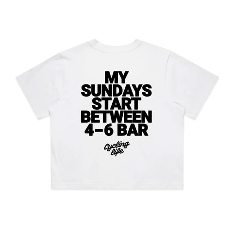 4-6 Bar Cycling Life T-Shirt | Oversize, Classic & Cropped