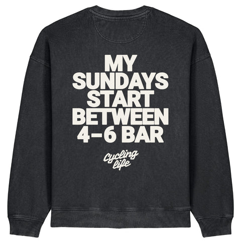 4-6 Bar Cycling Life Sweatshirt | Oversize