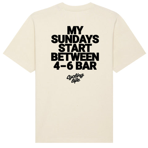 4-6 Bar Cycling Life T-Shirt Oversize
