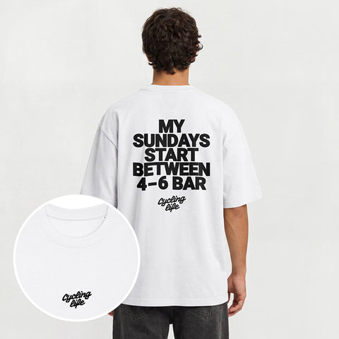 4-6 Bar Cycling Life T-Shirt Oversize
