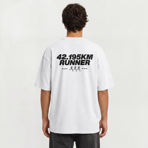 42km Runner T-Shirt Oversize