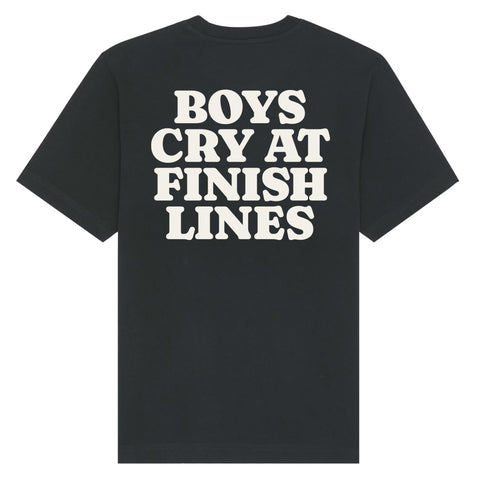Boys cry at Finish Lines T-Shirt | Oversize & Classic