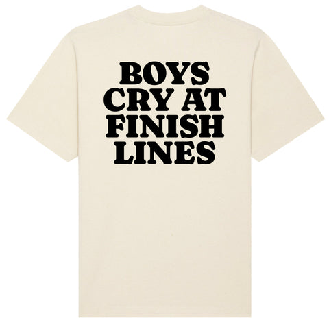Boys cry at Finish Lines T-Shirt | Oversize & Classic