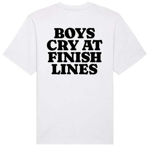 Boys cry at Finish Lines T-Shirt | Oversize & Classic