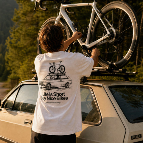 Life Is Short Buy Nice Bikes T-Shirt Oversize