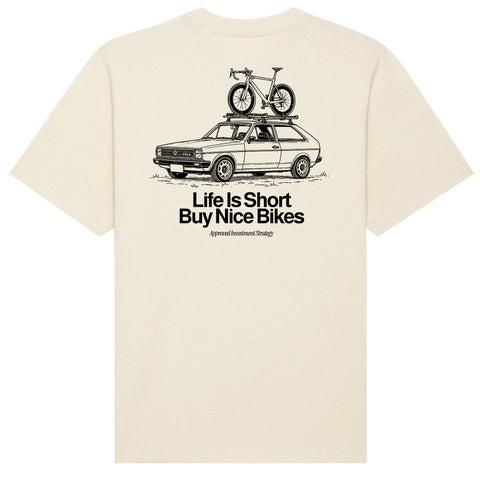 Life Is Short Buy Nice Bikes T-Shirt Oversize