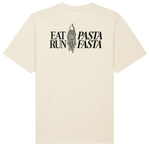 Eat Pasta Run Fasta T-Shirt Oversize