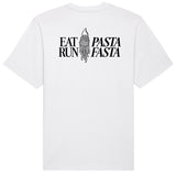 Eat Pasta Run Fasta T-Shirt | Oversize, Classic & Cropped