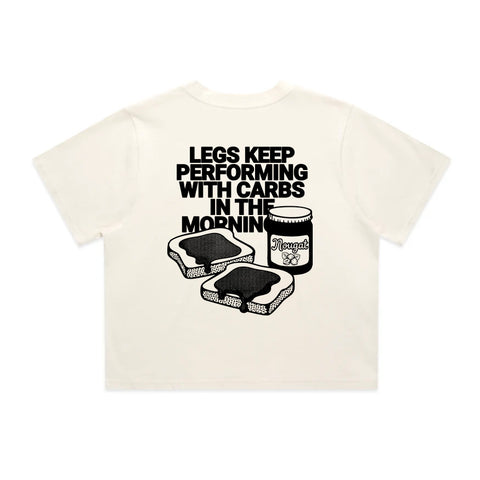 Legs Keep Performing Nougat Edition T-Shirt | Oversize, Classic & Cropped