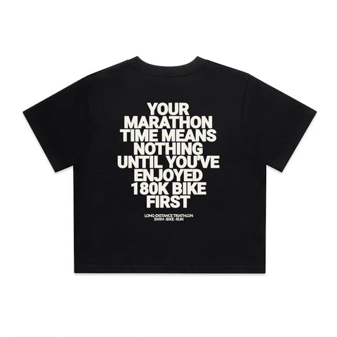 180K Bike First T-Shirt | Oversize, Classic & Cropped
