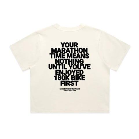 180K Bike First T-Shirt | Oversize, Classic & Cropped