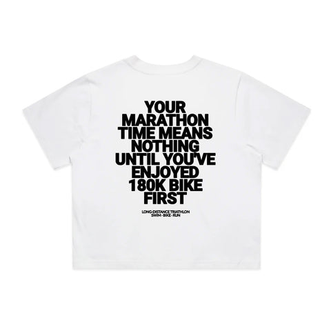 180K Bike First T-Shirt | Oversize, Classic & Cropped