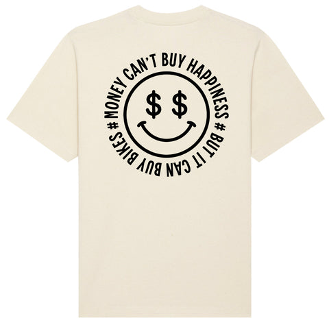Money can't buy Happiness, but it can buy Bikes T-Shirt Oversize