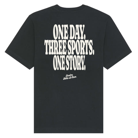 One Day Three Sports One Story T-Shirt | Oversize, Classic & Cropped