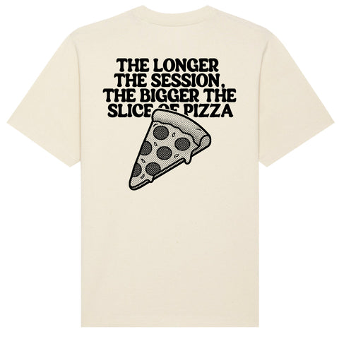 Pizza | The Longer The Session The Bigger T-Shirt Oversize