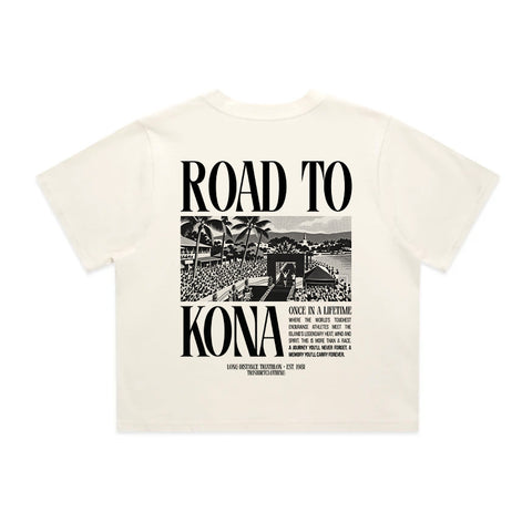 Road To Kona Hawaii T-Shirt | Oversize, Classic & Cropped