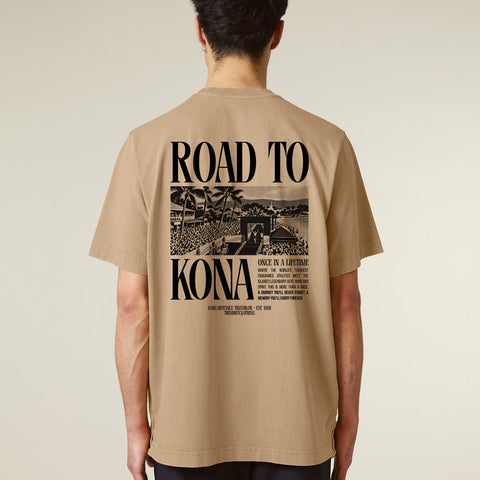 Road To Kona Hawaii T-Shirt | Oversize, Classic & Cropped