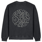 Swim Bike Run Circle Sweatshirt | Oversize