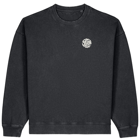 Swim Bike Run Circle Sweatshirt | Oversize