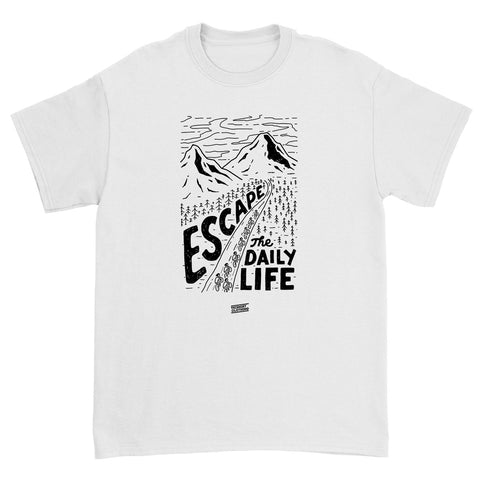 Escape the daily Life T-Shirt Jungs Weiß