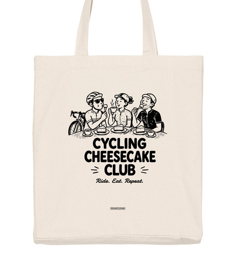 Cycling Cheesecake Club Stoffbeutel