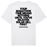 Solar Hill Comes First T-Shirt | Oversize, Classic & Cropped